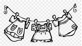 Clothesline Clipart Clip Clothes Line Cliparts Library Clothe sketch template