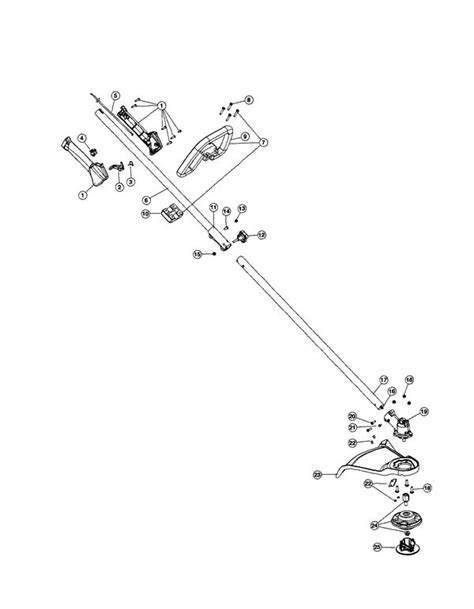 craftsman weedwacker cc parts diagram