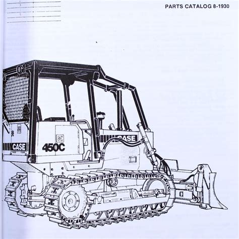 case   crawler loader tractor dozer parts manual catalog explo peaceful creek