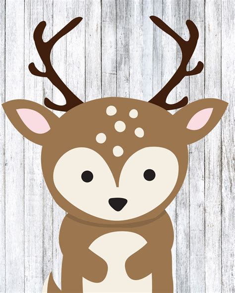 woodland animal cutouts printables images   finder