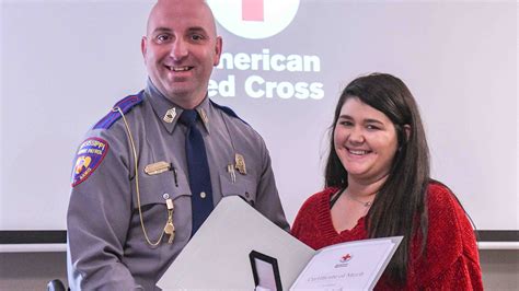 Mississippi Highway Patrol Trooper Honored For Saving A Life