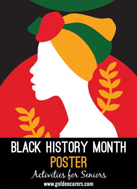 black history month poster