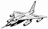 Coloring Pages Jet Airplane Fighter Plane Getcoloringpages sketch template