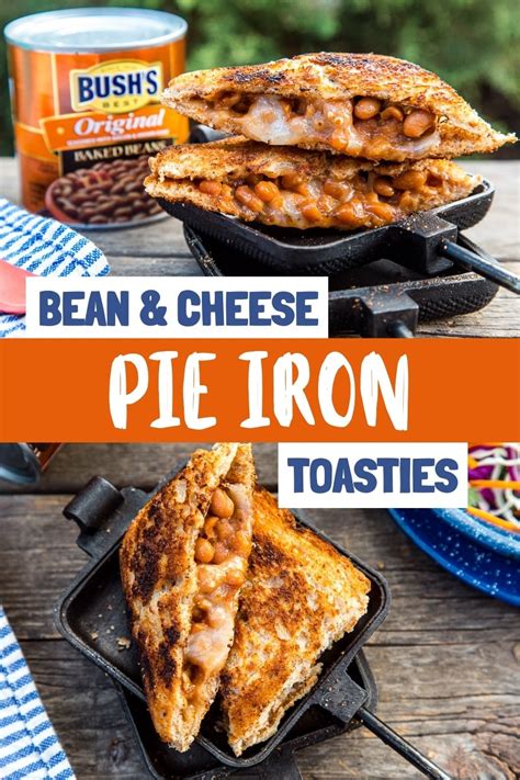Pie Iron Baked Bean And Cheese Toasties Fresh Off The Grid