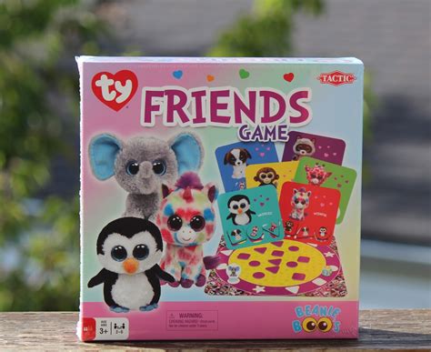 family game night  ty beanie boos friends game mommy katie