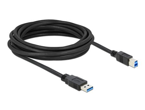 delock products  cable usb  type  male usb  type  male   black