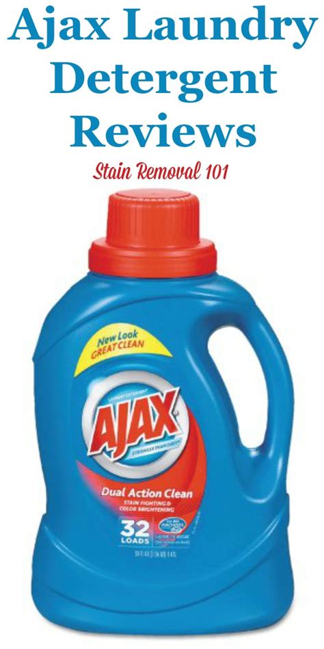 ajax laundry detergent reviews  information
