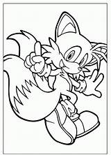 Coloring Tails Pages Prower Colouring Fox Miles Template Popular Library Clipart Coloringhome sketch template