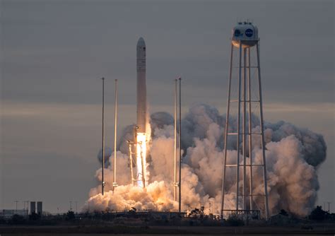 nasa space station cargo launches aboard orbital atk mission nasa