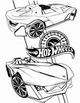 Wheels Hot Coloring Pages Kids Printable Car Racing sketch template