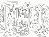 Coloring Family Word Pages Reunion Doodle Sheets Printable Colouring Families Forever Adult Zentangle Color Kids Words Doodles Tree Quote Getcolorings sketch template