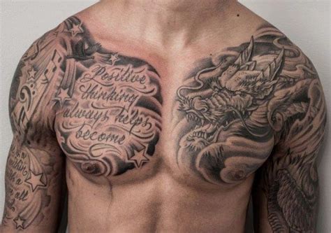 50 Best And Awesome Chest Tattoos For Men Tattoos Me Eye Catching