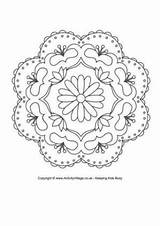 Coloring Pages Rangoli Collect Later Now sketch template