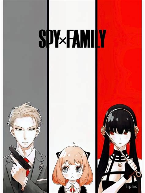 spy  family trio poster  sale  trpinc redbubble