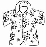 Coloring Pages Undershirt Getdrawings Shirt sketch template