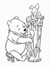 Harp Pooh sketch template