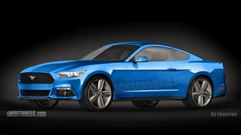 ford mustang renders reveal    real  autoblog