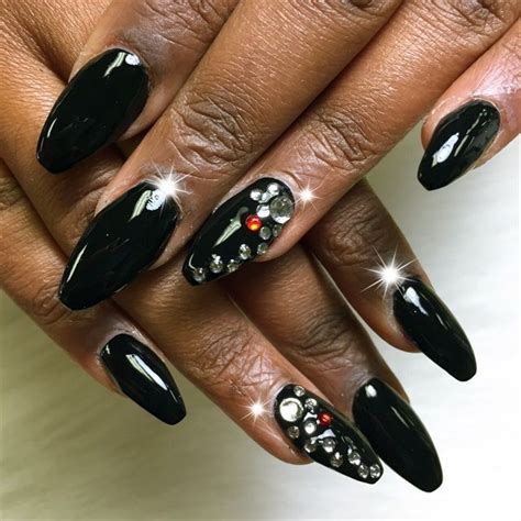 day  embellished dark nail art nails magazine dark nail art dark