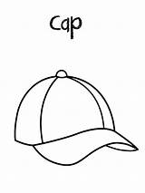 Coloring Hat Cap Pages Baseball Printable Hats Kids Colouring Color Drawing Sheets Getcolorings Caps Choose Board sketch template