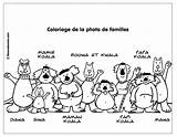 Koala Colorier Kwala Boowa Numéro sketch template