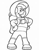Astronaut Coloring Boy Space Pages Coloringpages Printactivities Suit Kid sketch template