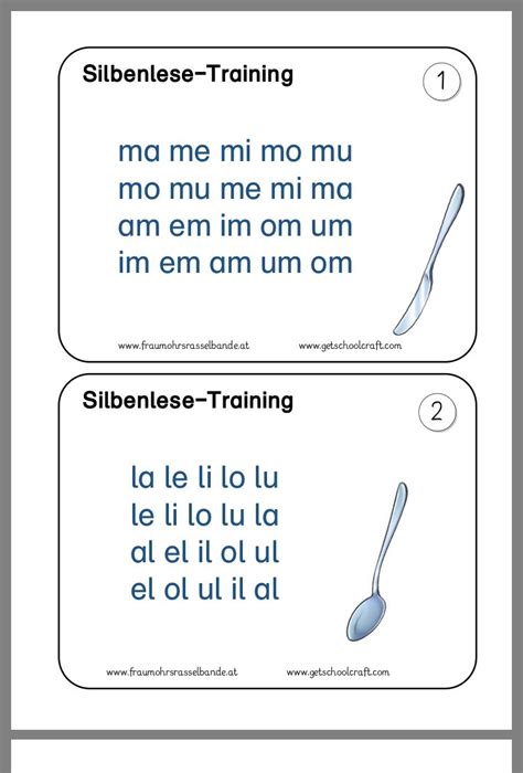 silben training lesen lernen lesefoerderung silben lesen