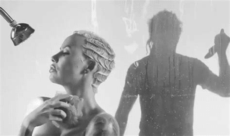 Amber Rose Recreates Psycho Shower Scene To Sell Sex