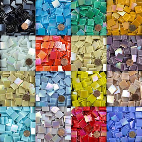 morjo iridescent glass mosaic tiles   mosaic art supply