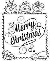Christmas Coloring Merry Kings Three Card Pages Print Printable Topcoloringpages Color Cute sketch template