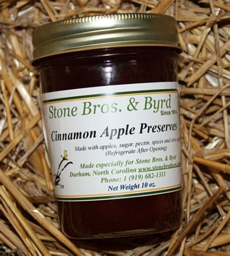 cinnamon apple preserves stone brothers