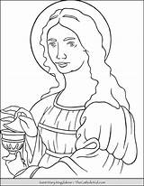 Magdalene Thecatholickid Jesus Gertrude Cnt Mls sketch template
