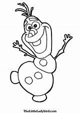 Olaf Frozen Coloring Drawing Pages Snowman Printable Elsa Nose Easy Cool Summer Things Color Fever Toddlers Colouring Drawings Getdrawings Sheets sketch template