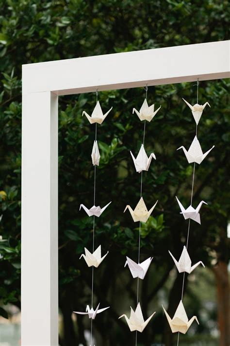 origami crane wedding ideas origami crane origami wedding