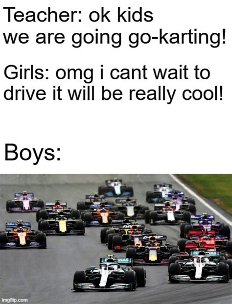 girls  boys  karting imgflip