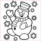 Snowman Coloring Pages Christmas Printable Snowflake Very Kids Color Snowflakes Sheet Drawing Cute Print Joyful Colouring Snow Sheets Man Tree sketch template