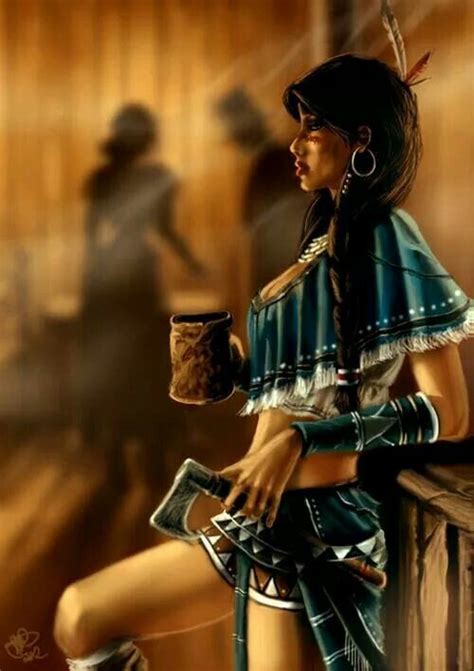 Artistic Native Woman Native American Women Native American Girls