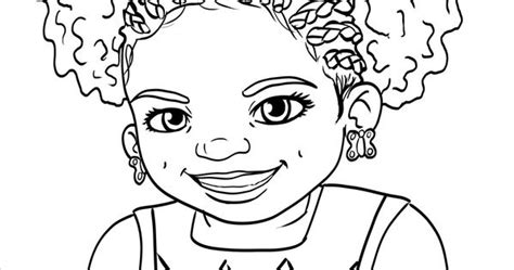 black kids coloring page africanamericancoloringpage learn diverse