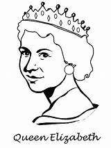 Queen Coloring Pages Getcolorings Color Printable sketch template