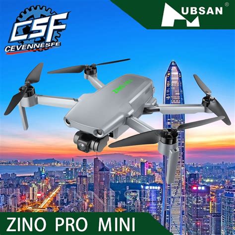 hubsan zino mini pro drone  hd camera band fpv obstacle avoidance foldable quadcopter