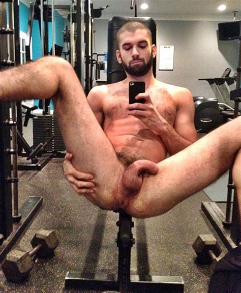 Nude Man Spreading Legs At The Gym Nude Twink Gays