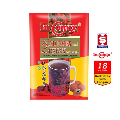 In Comix Red Dates With Longan Tea 18 S X 18g Shopee Malaysia