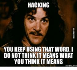 hacker typer meme floss papers
