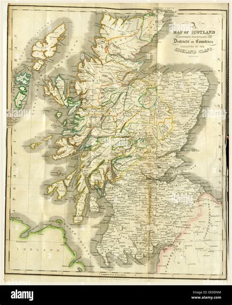 history   highlands    highland clans map  scotland
