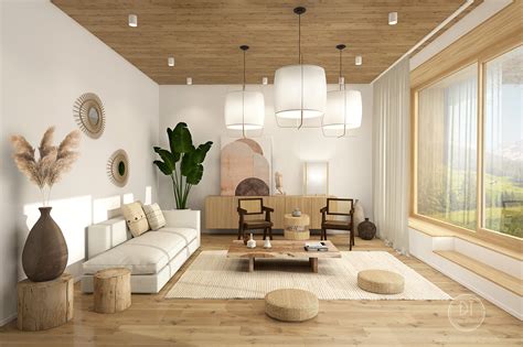 japandi living roombedroom  behance