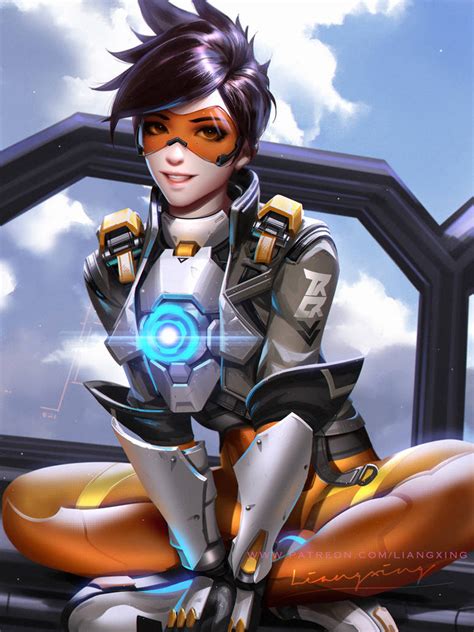 tracer new look by liang xing on deviantart