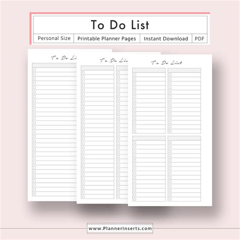 printable planner aaletter simple   list printable task