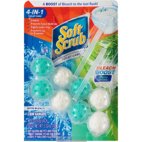 soft scrub toilet bowl cleaners alpine fresh scent 3 52 ounce 2