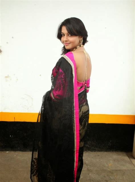 Actress Saranya Nag Hot Photos In Sexy Saree Cinehub