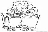 Coloring Pages Bath Bubble Animated Bathroom Getcolorings Color Getdrawings Gifs sketch template