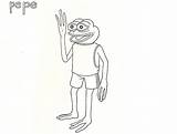 Pepe Frog Drawing Memes Dank Meme Name Drawings Random Previous Next 2005 Club Paintingvalley Know Original Collection sketch template
